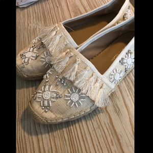 Antonio Melani Beaded white Flat